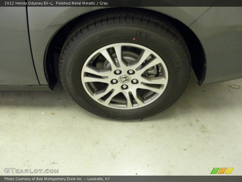 Polished Metal Metallic / Gray 2012 Honda Odyssey EX-L