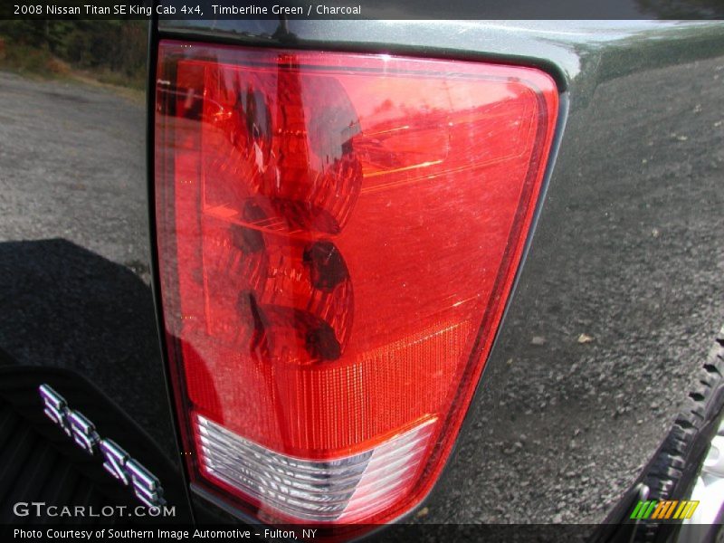 Timberline Green / Charcoal 2008 Nissan Titan SE King Cab 4x4