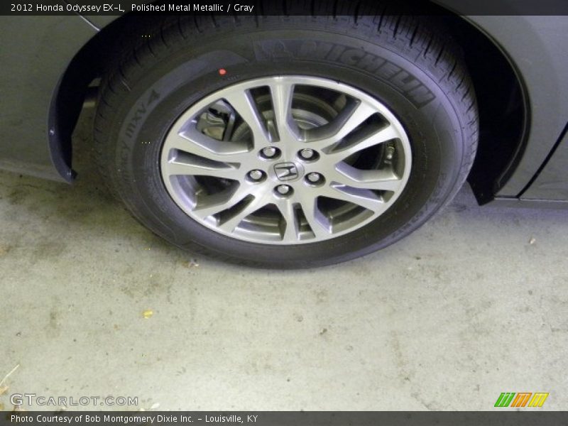 Polished Metal Metallic / Gray 2012 Honda Odyssey EX-L