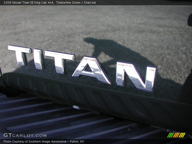 Timberline Green / Charcoal 2008 Nissan Titan SE King Cab 4x4