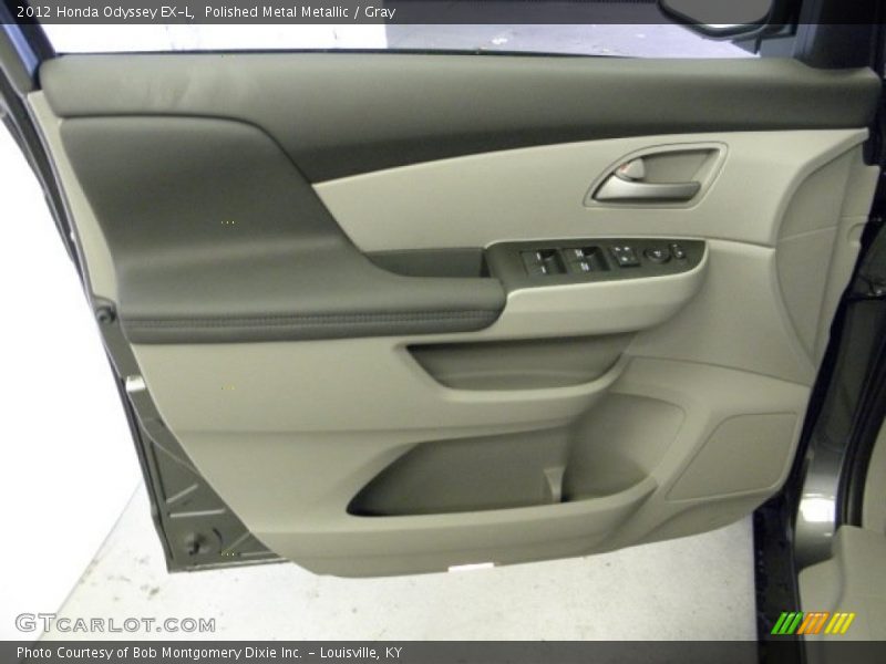 Polished Metal Metallic / Gray 2012 Honda Odyssey EX-L