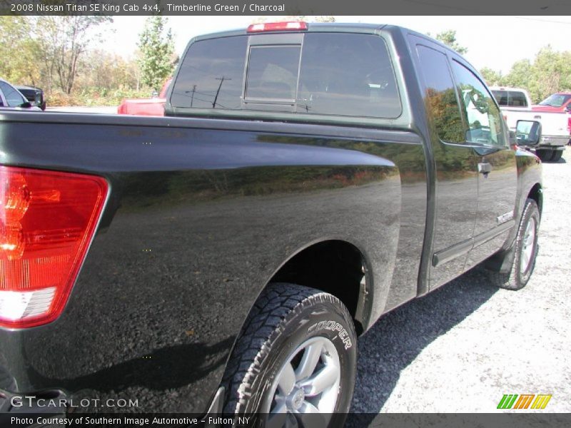 Timberline Green / Charcoal 2008 Nissan Titan SE King Cab 4x4