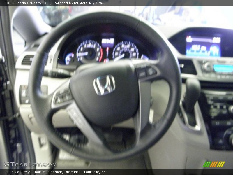 Polished Metal Metallic / Gray 2012 Honda Odyssey EX-L