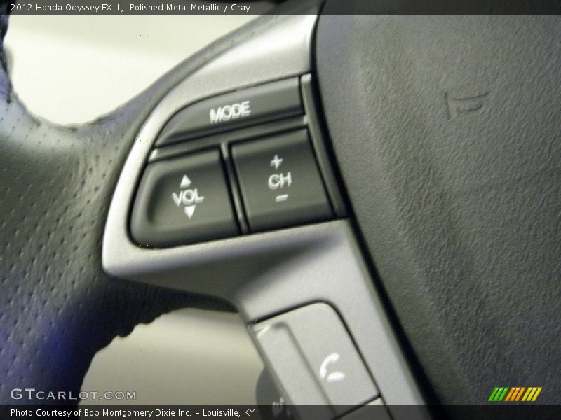 Polished Metal Metallic / Gray 2012 Honda Odyssey EX-L