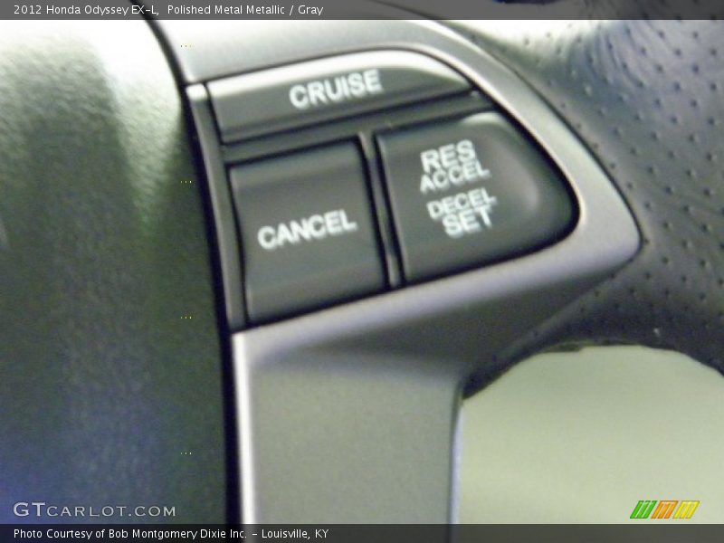 Polished Metal Metallic / Gray 2012 Honda Odyssey EX-L