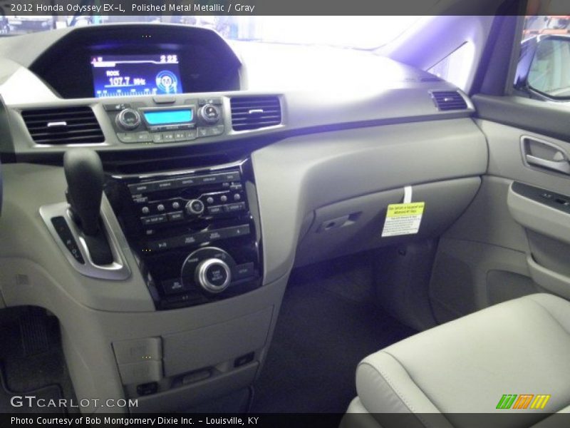 Polished Metal Metallic / Gray 2012 Honda Odyssey EX-L