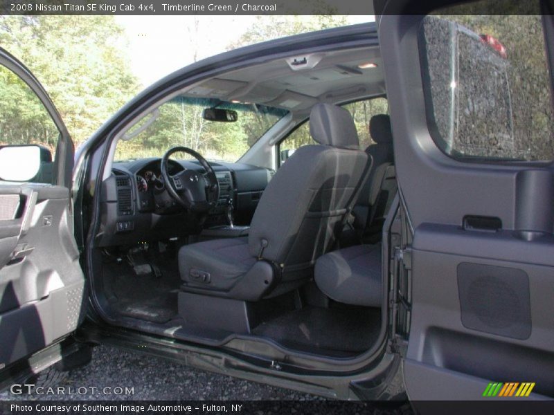 Timberline Green / Charcoal 2008 Nissan Titan SE King Cab 4x4