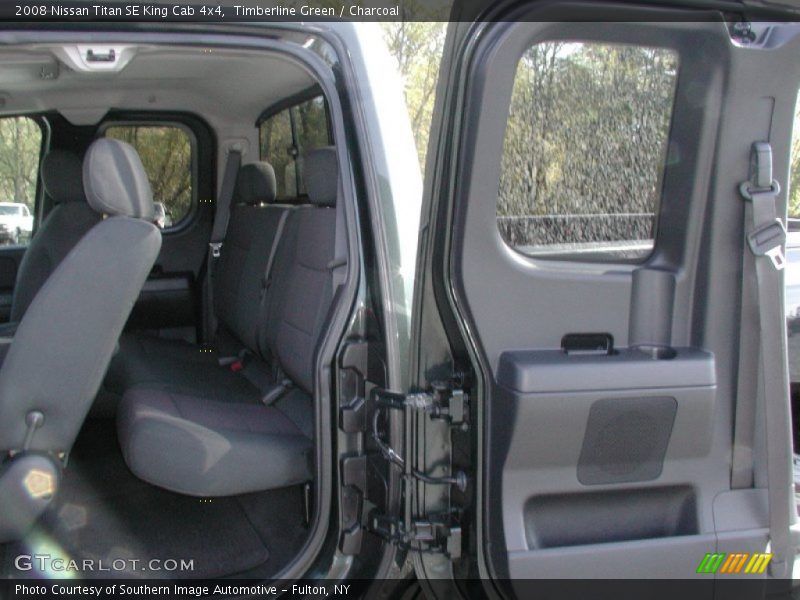 Timberline Green / Charcoal 2008 Nissan Titan SE King Cab 4x4