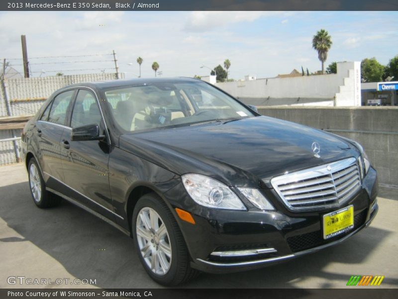Black / Almond 2013 Mercedes-Benz E 350 Sedan
