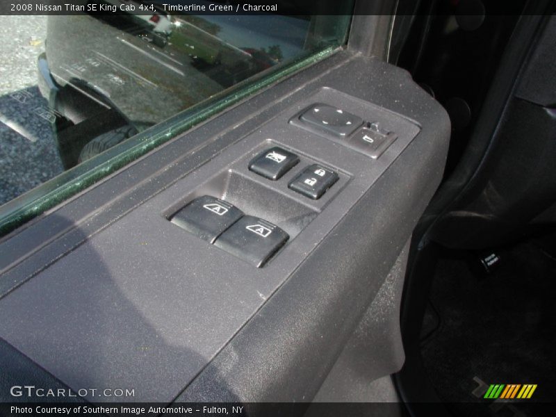 Timberline Green / Charcoal 2008 Nissan Titan SE King Cab 4x4