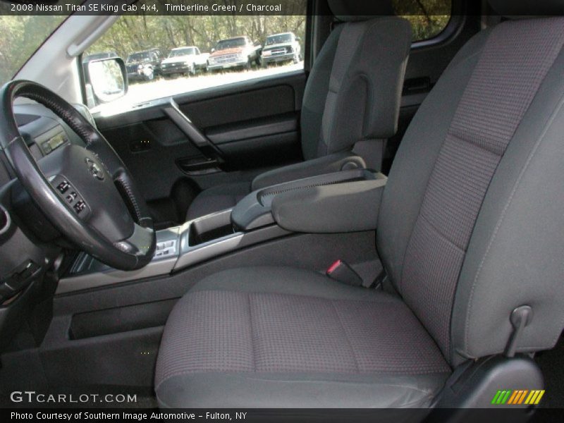 Timberline Green / Charcoal 2008 Nissan Titan SE King Cab 4x4