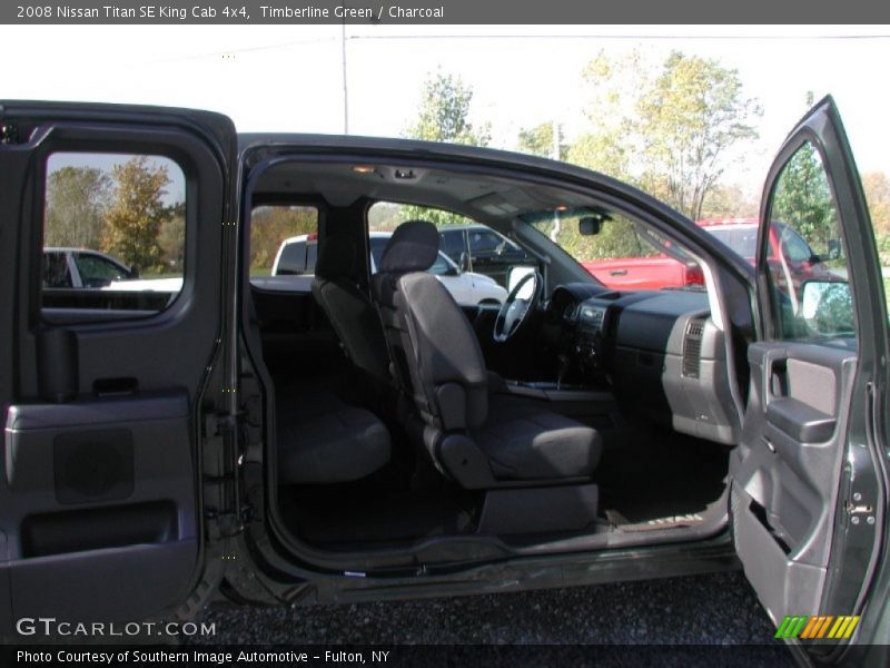 Timberline Green / Charcoal 2008 Nissan Titan SE King Cab 4x4
