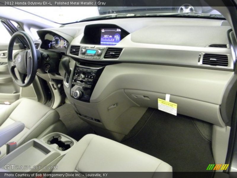 Polished Metal Metallic / Gray 2012 Honda Odyssey EX-L