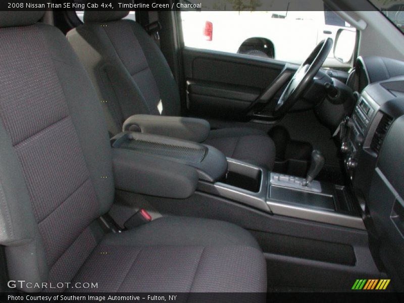 Timberline Green / Charcoal 2008 Nissan Titan SE King Cab 4x4