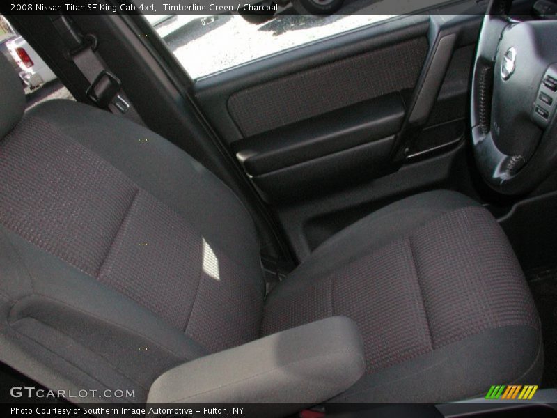 Timberline Green / Charcoal 2008 Nissan Titan SE King Cab 4x4