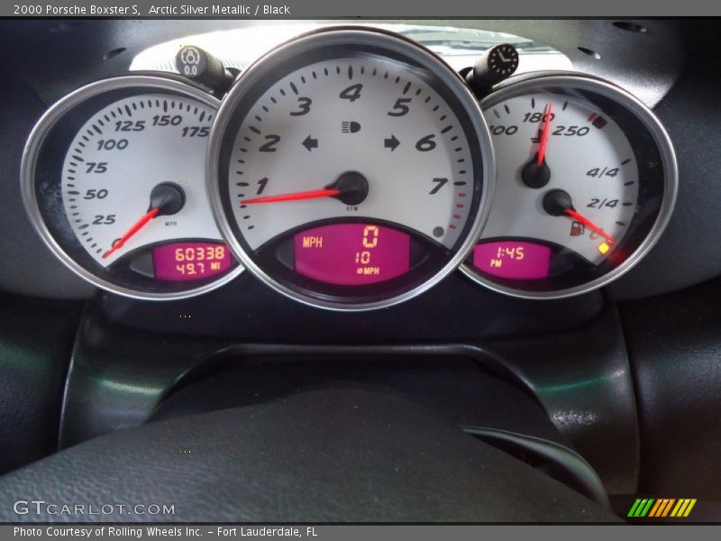  2000 Boxster S S Gauges