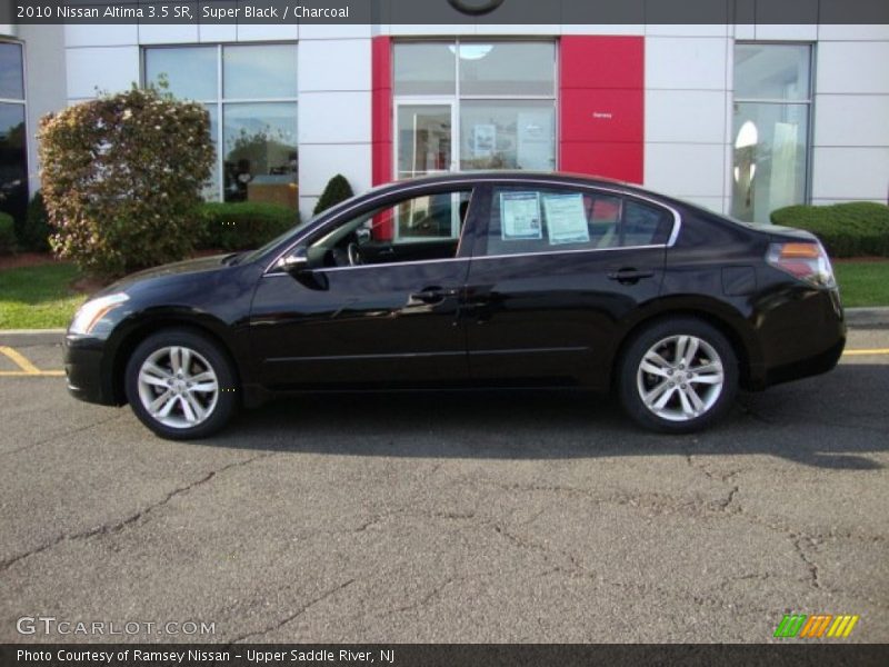Super Black / Charcoal 2010 Nissan Altima 3.5 SR