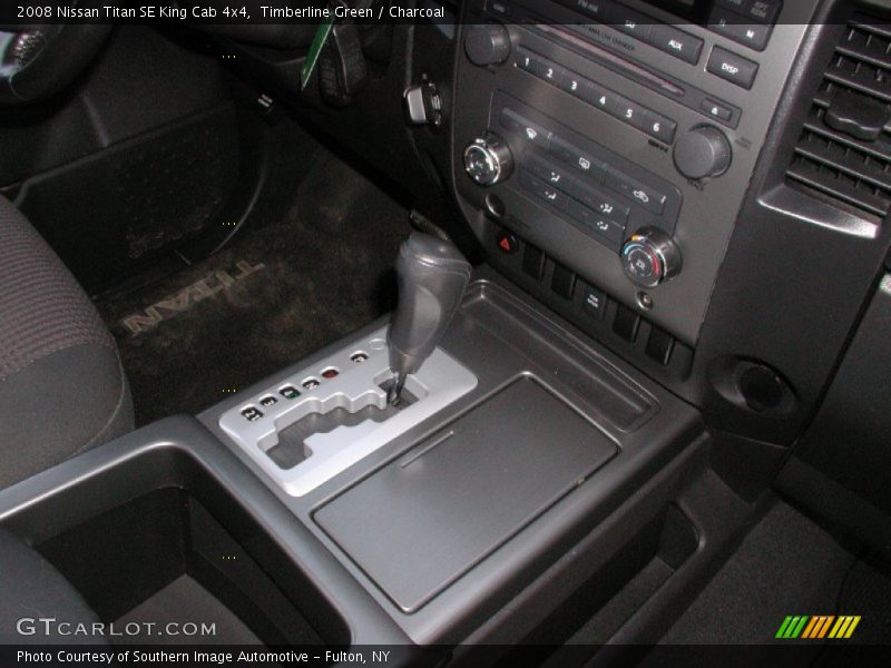 Timberline Green / Charcoal 2008 Nissan Titan SE King Cab 4x4