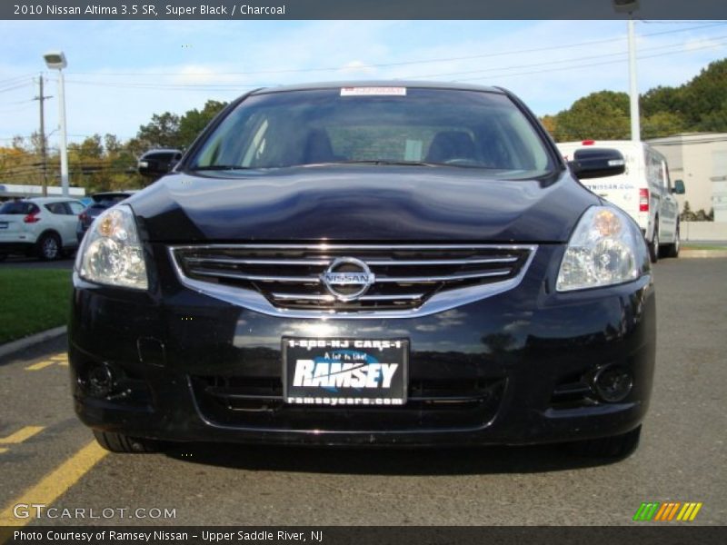 Super Black / Charcoal 2010 Nissan Altima 3.5 SR