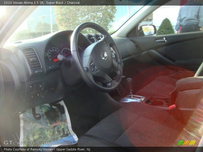 Super Black / Charcoal 2010 Nissan Altima 3.5 SR