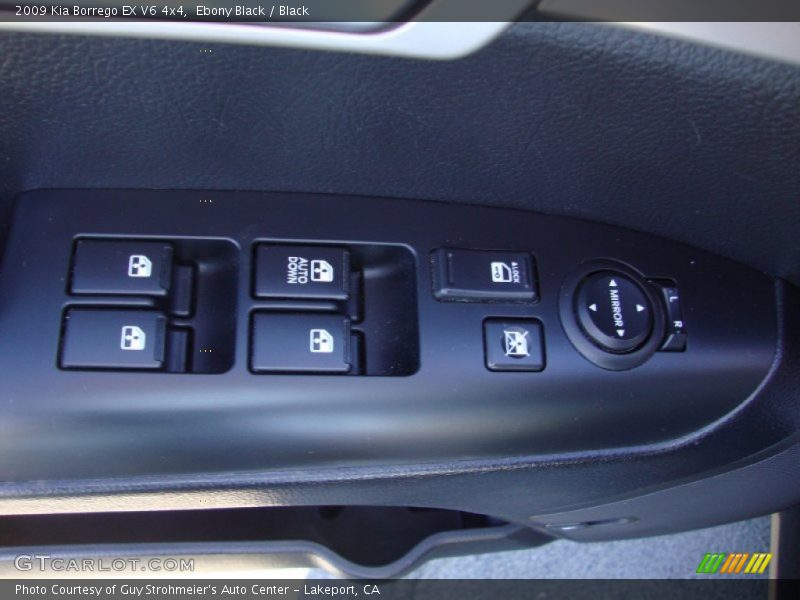 Ebony Black / Black 2009 Kia Borrego EX V6 4x4