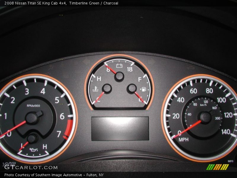 2008 Titan SE King Cab 4x4 SE King Cab 4x4 Gauges