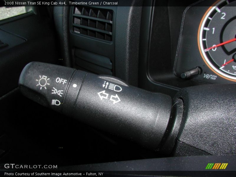 Timberline Green / Charcoal 2008 Nissan Titan SE King Cab 4x4