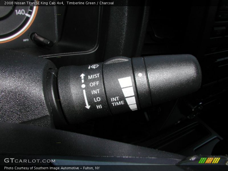 Timberline Green / Charcoal 2008 Nissan Titan SE King Cab 4x4
