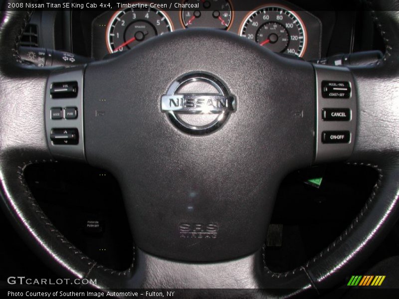 Timberline Green / Charcoal 2008 Nissan Titan SE King Cab 4x4