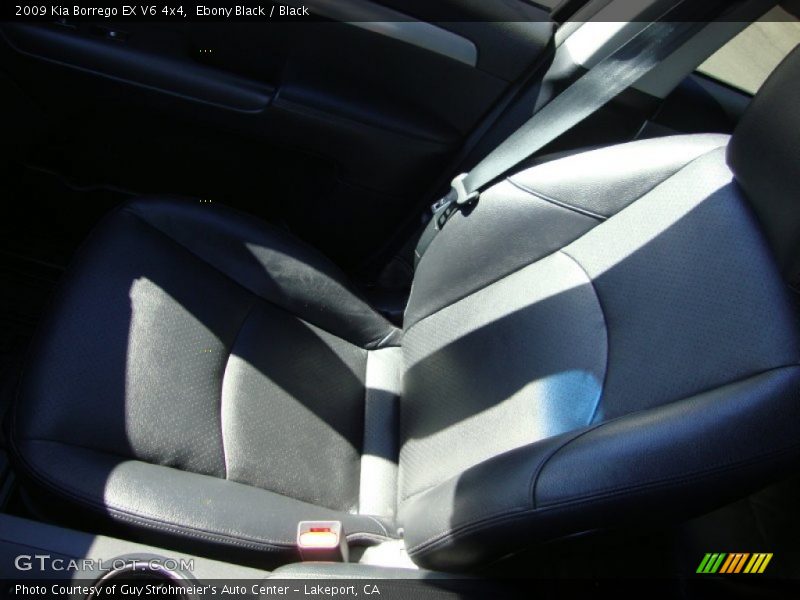 Ebony Black / Black 2009 Kia Borrego EX V6 4x4