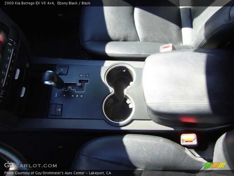 Ebony Black / Black 2009 Kia Borrego EX V6 4x4