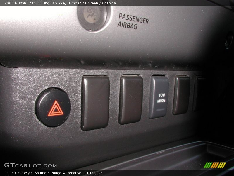 Timberline Green / Charcoal 2008 Nissan Titan SE King Cab 4x4