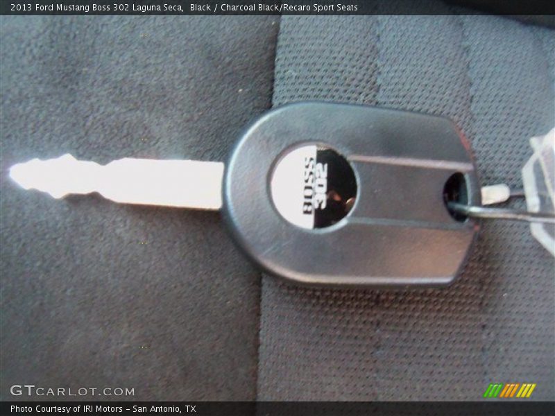 Keys of 2013 Mustang Boss 302 Laguna Seca