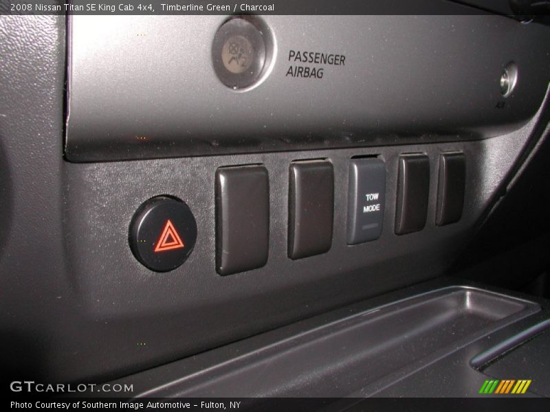 Timberline Green / Charcoal 2008 Nissan Titan SE King Cab 4x4