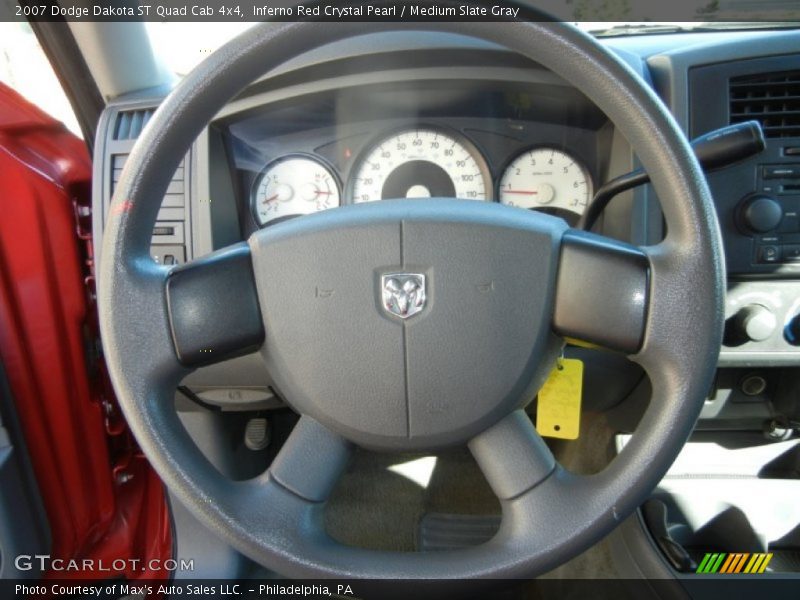 2007 Dakota ST Quad Cab 4x4 Steering Wheel