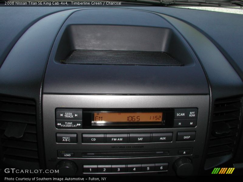 Timberline Green / Charcoal 2008 Nissan Titan SE King Cab 4x4