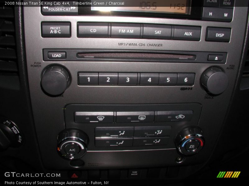 Timberline Green / Charcoal 2008 Nissan Titan SE King Cab 4x4