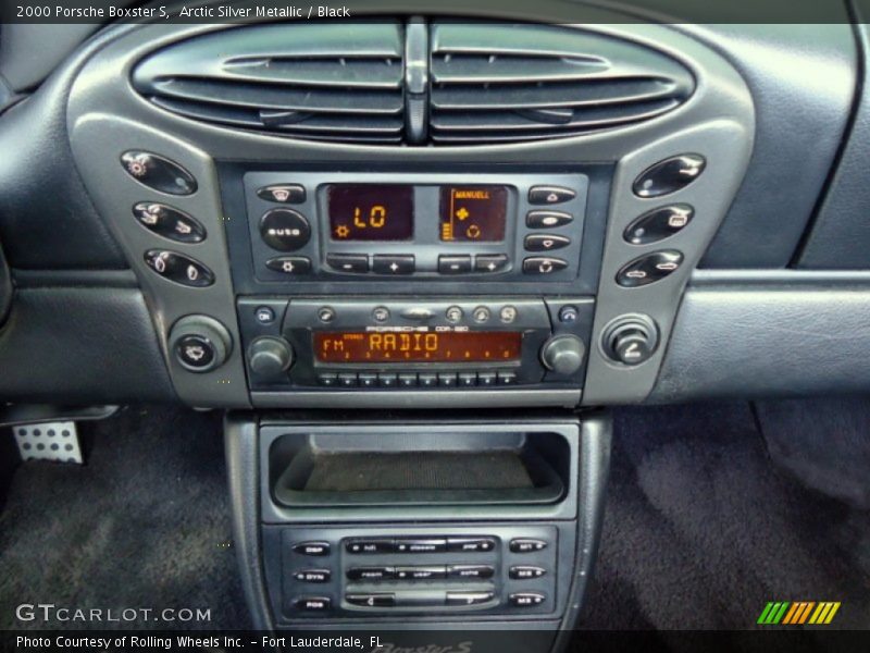 Controls of 2000 Boxster S