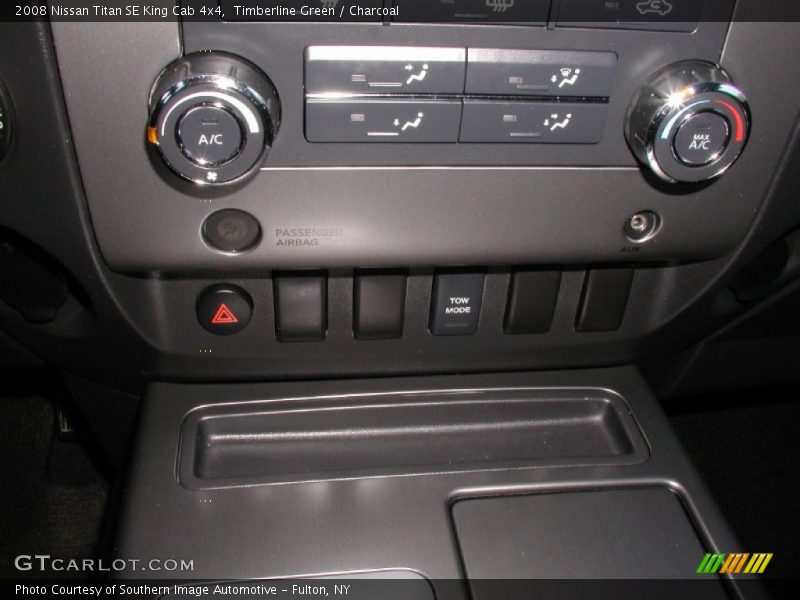 Timberline Green / Charcoal 2008 Nissan Titan SE King Cab 4x4