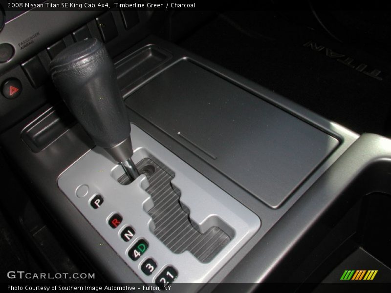  2008 Titan SE King Cab 4x4 5 Speed Automatic Shifter