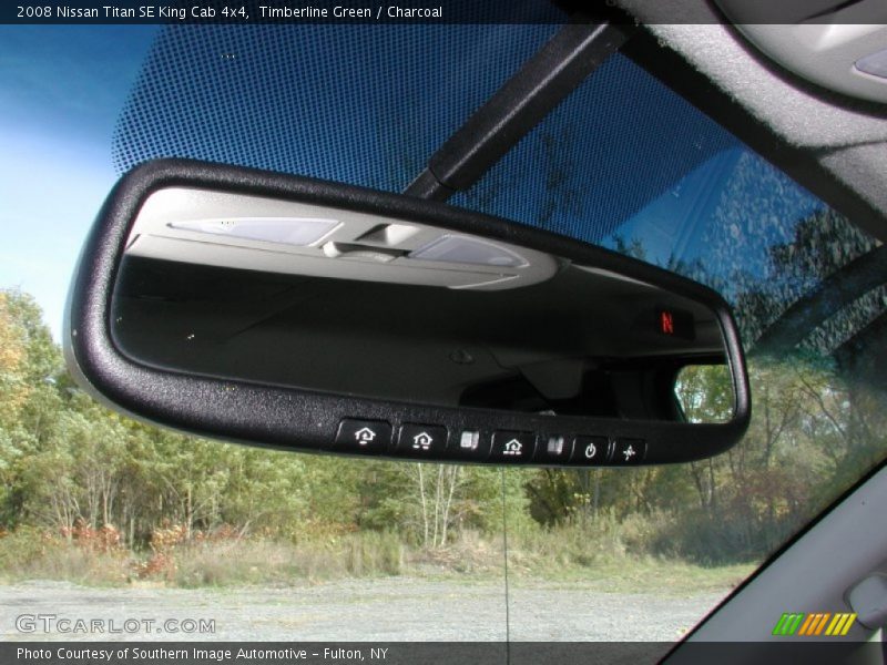 Timberline Green / Charcoal 2008 Nissan Titan SE King Cab 4x4