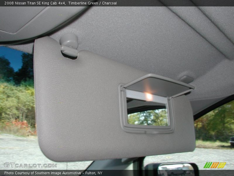 Timberline Green / Charcoal 2008 Nissan Titan SE King Cab 4x4