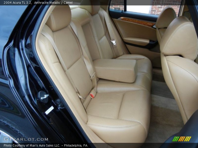 Anthracite Metallic / Camel 2004 Acura TL 3.2