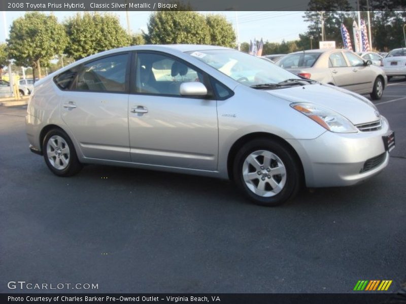 Classic Silver Metallic / Bisque 2008 Toyota Prius Hybrid