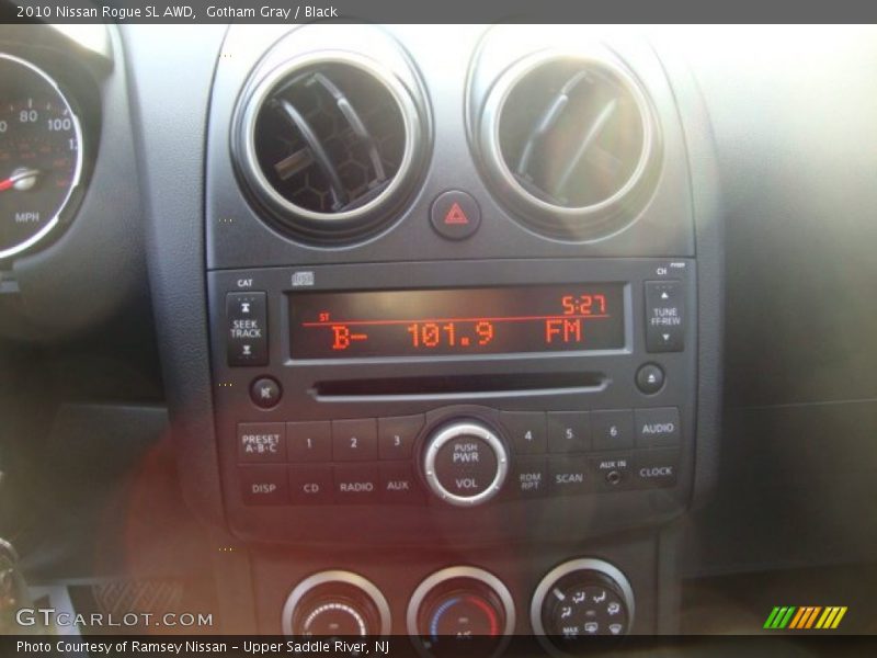 Gotham Gray / Black 2010 Nissan Rogue SL AWD