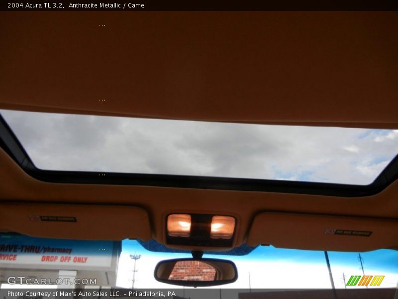 Anthracite Metallic / Camel 2004 Acura TL 3.2