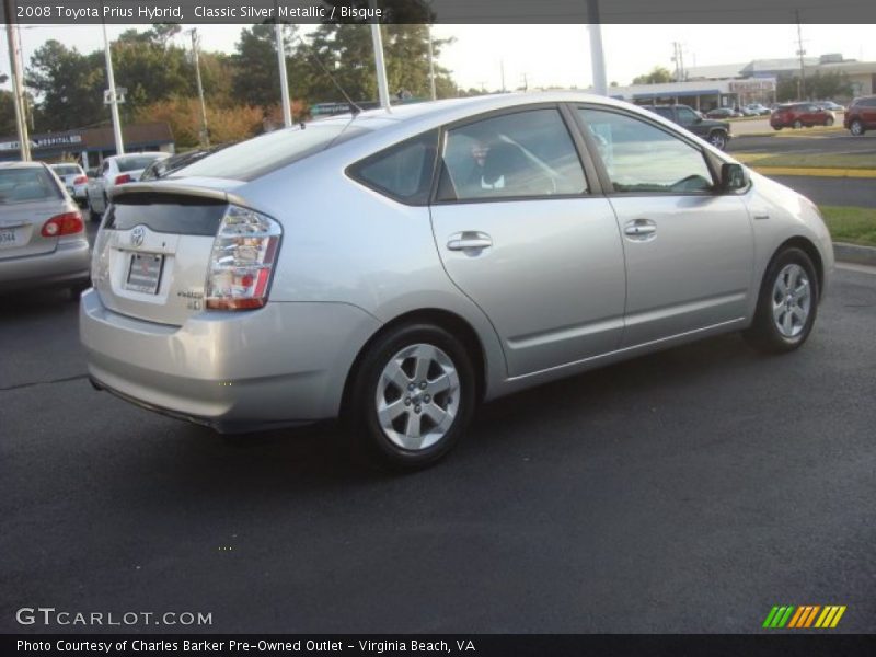 Classic Silver Metallic / Bisque 2008 Toyota Prius Hybrid