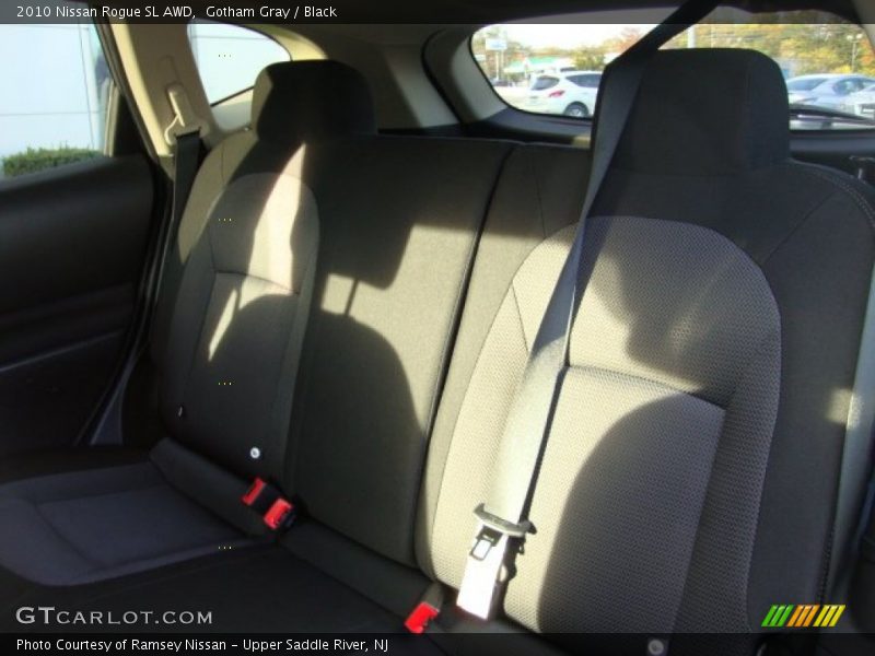 Gotham Gray / Black 2010 Nissan Rogue SL AWD