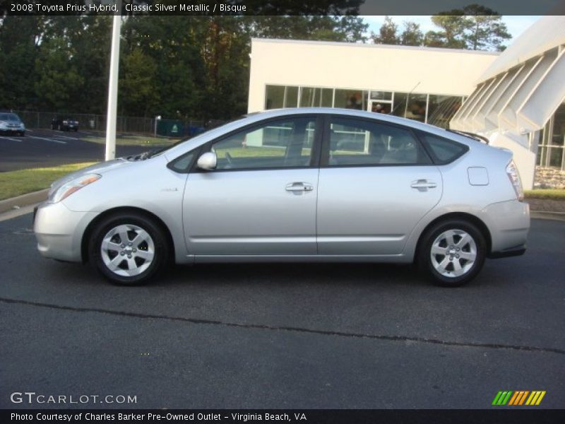 Classic Silver Metallic / Bisque 2008 Toyota Prius Hybrid