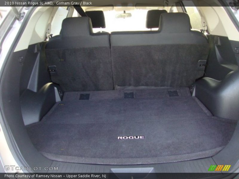 Gotham Gray / Black 2010 Nissan Rogue SL AWD